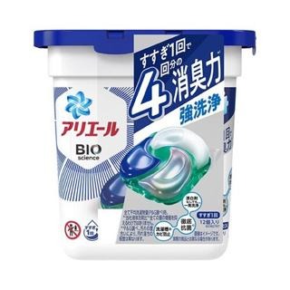 【ARIEL P&amp;G 4D BOLD】洗衣凝膠球-抗菌除臭(12顆入)深藍