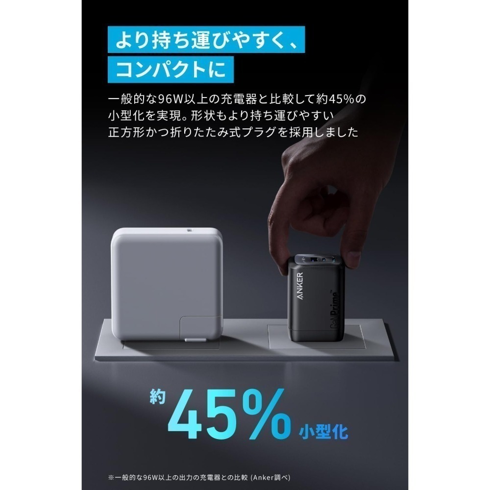 【竭力萊姆】全新 原廠保固 Anker Prime 100W GaN USB C 充電器 67W 3孔 PPS 快充-細節圖4