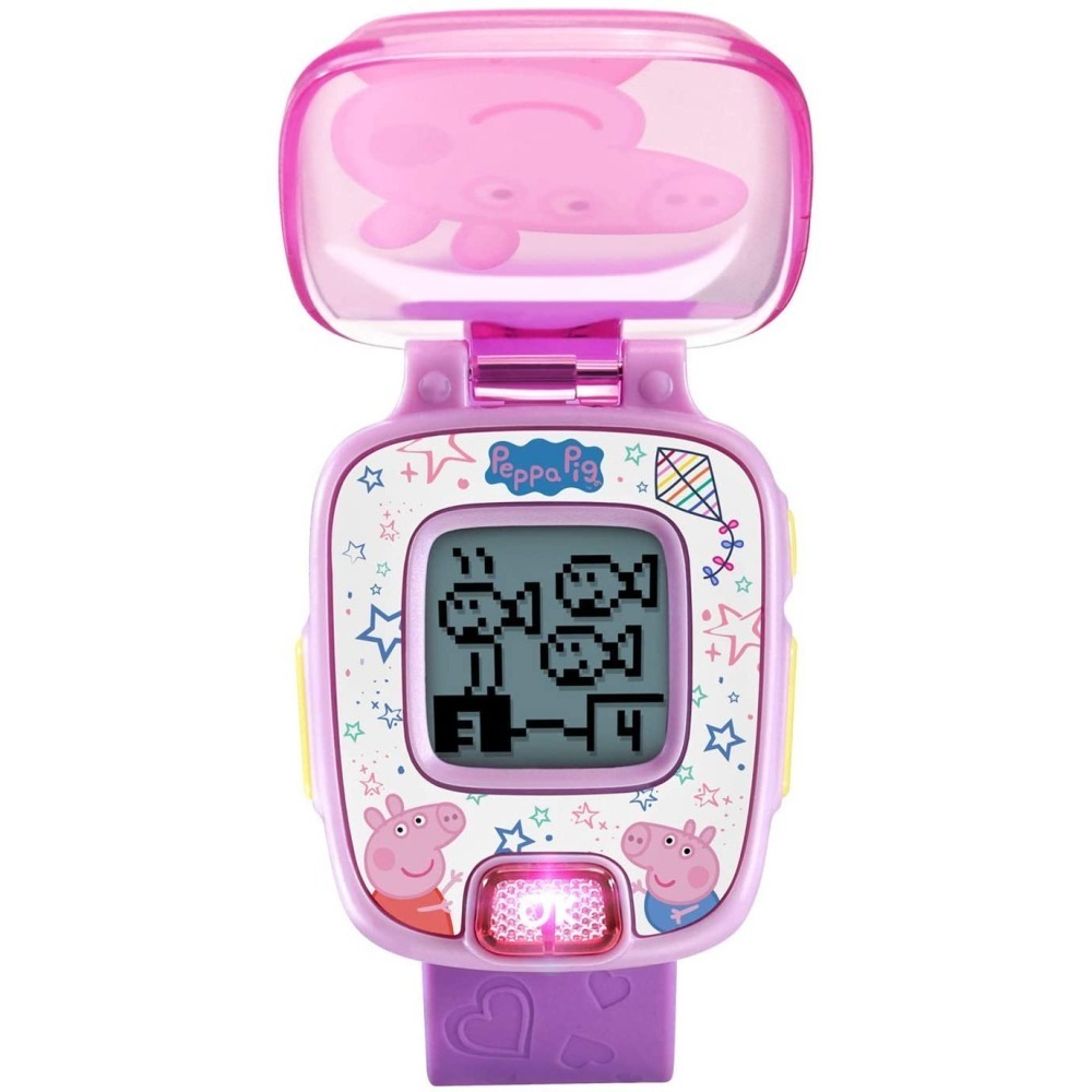現貨★全新 VTech 佩佩豬 兒童手錶 英文學習手錶 Peppa 四種學習遊戲 新年禮物 生日禮物-細節圖7