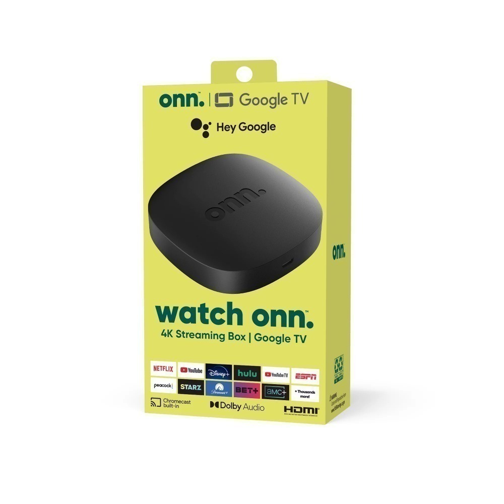 【竭力萊姆】全新現貨 2024最新版 美國原裝繁中 onn Google TV 4K Pro UHD Walmart-規格圖6