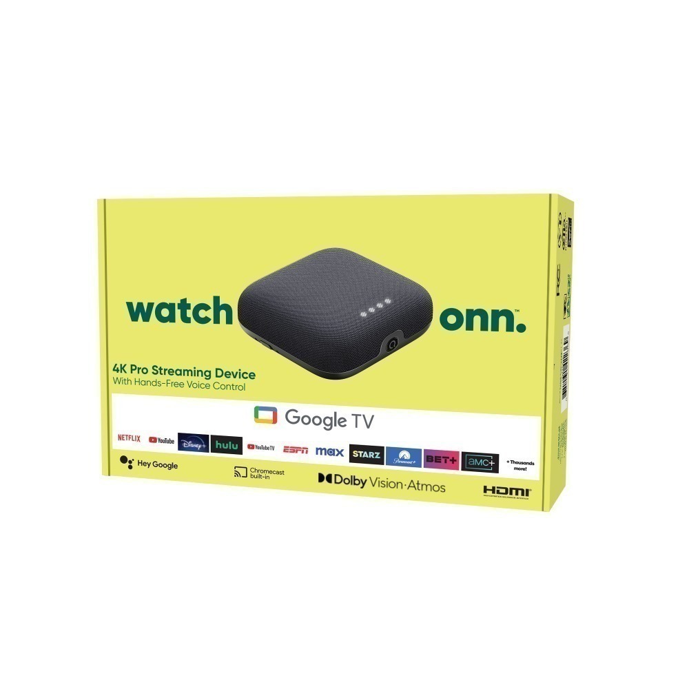 【竭力萊姆】全新現貨 2024最新版 美國原裝繁中 onn Google TV 4K Pro UHD Walmart-規格圖6