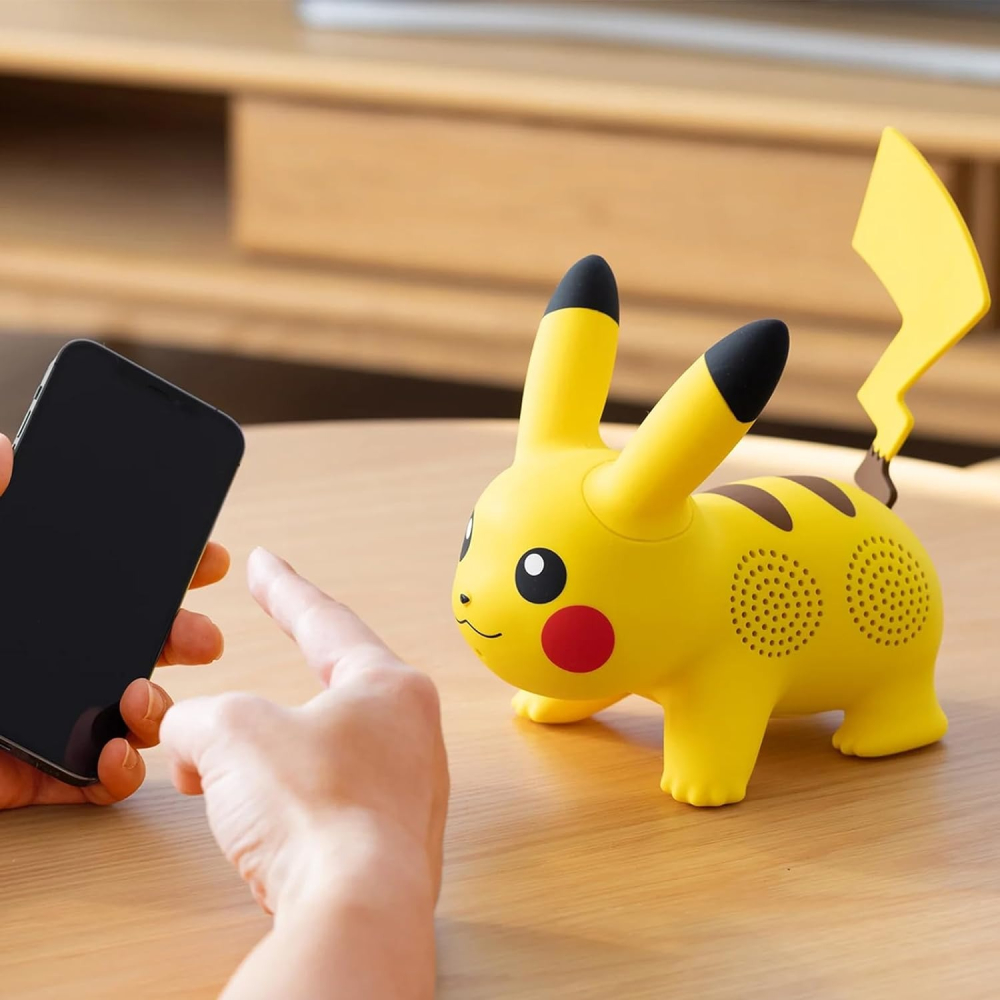 【竭力萊姆】日本原裝 皮卡丘無線喇叭 寶可夢迷必收 高音質 日本五星好評-細節圖3