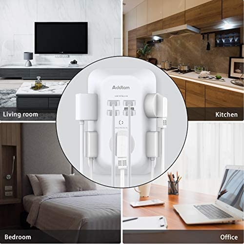 【竭力萊姆】現貨 美國原裝 Addtam USB-C 壁式充電器 夜燈 3A 5插座 4USB 電湧保護 延長線-細節圖6