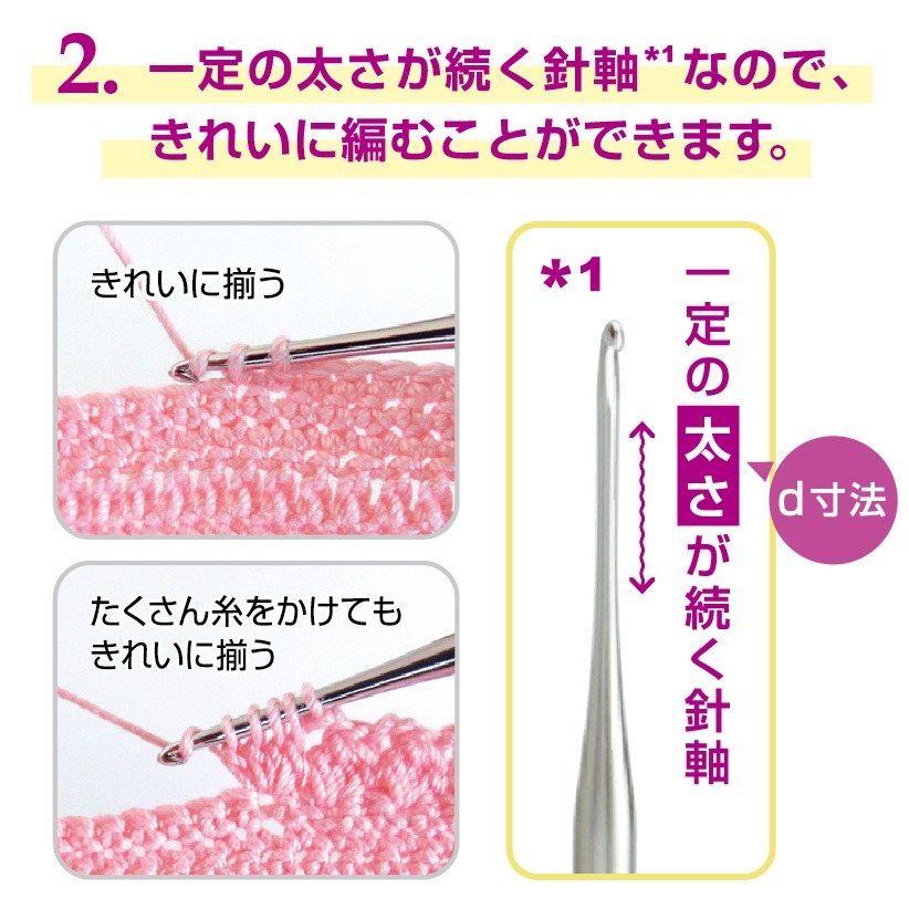 💥手作站一站💥日本可樂牌.AMURE蕾絲鉤針套組.43-323-細節圖5