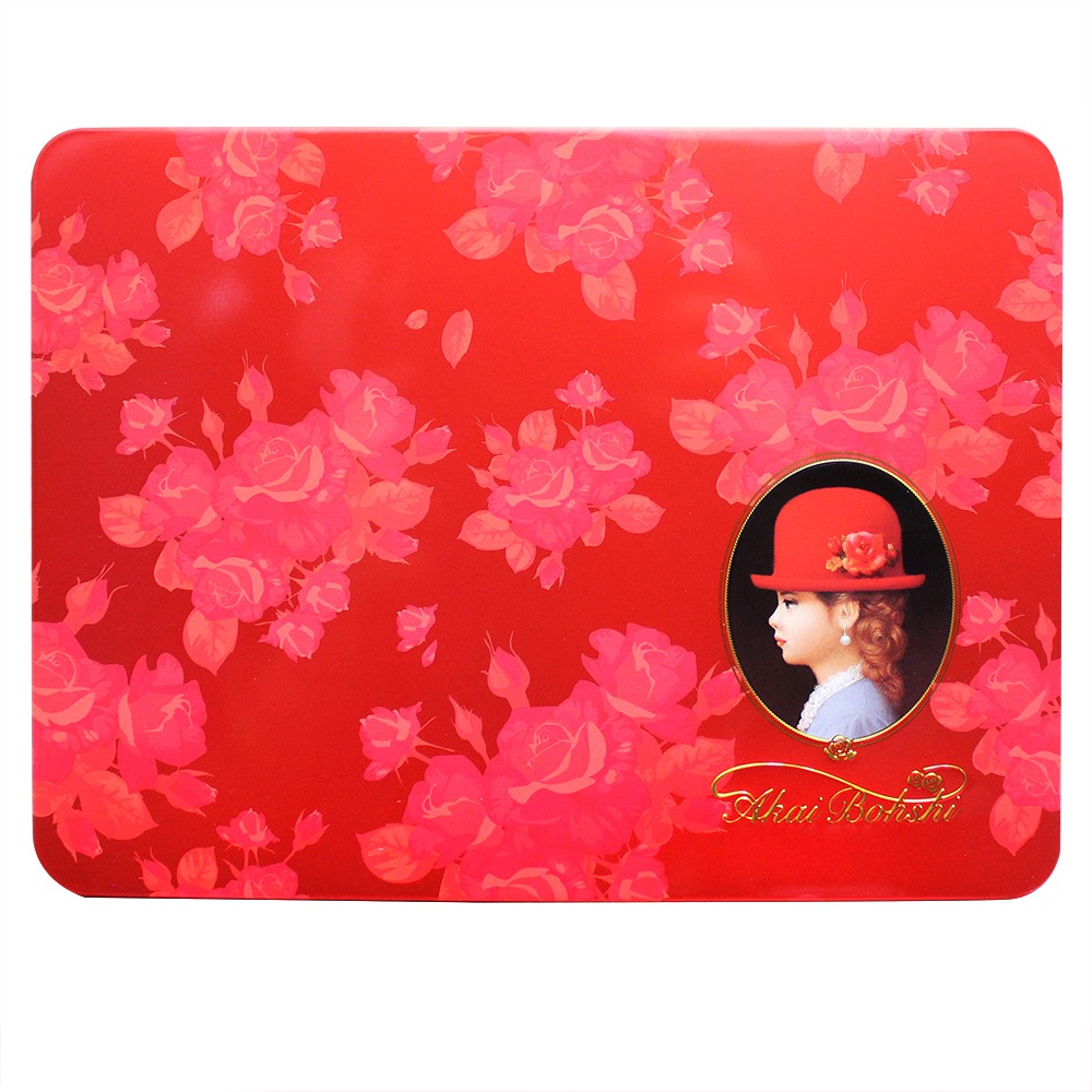 日本  AKAI BOHSHI  紅帽子 奶味蛋捲  禮盒  24入  赤帽-細節圖2
