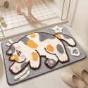 樂巢♡童趣貓咪腳踏墊 防滑腳踏墊 地墊 門口玄關地墊 浴室廁所腳踏墊 防滑地墊-規格圖4