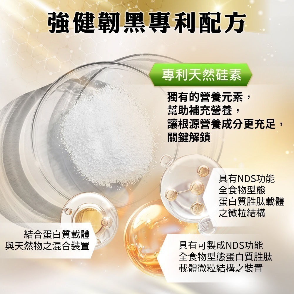 芯升髮 30顆⚜️NEW LIFE 恆黑養護膠囊 專利PHB複方濃縮粉 保加利亞乳酸桿菌 美國諾貝爾胜肽技術 足量添加-細節圖4