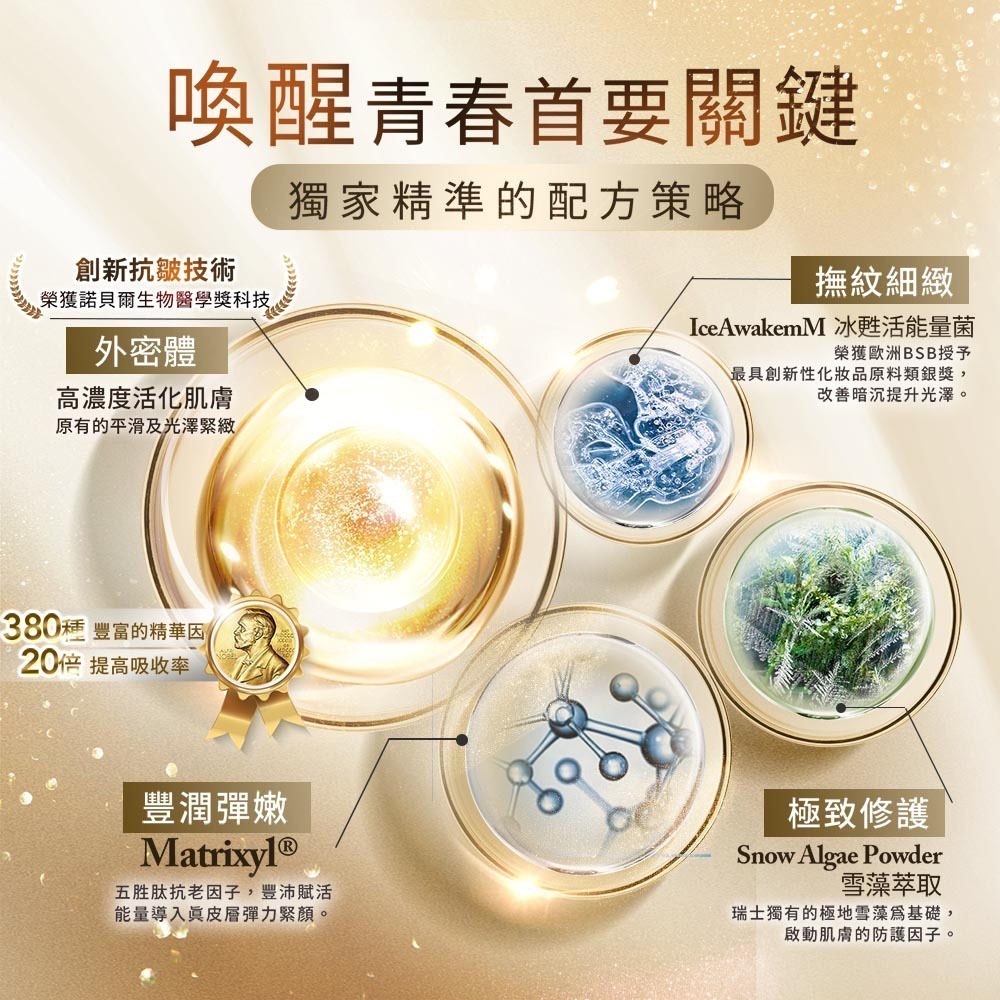 外密體微分子抗皺霜 50ml⚜️La Nox 美國獨家高純度 Matrixyl® 五胜肽 Moist24™ 雪藻萃取-細節圖4