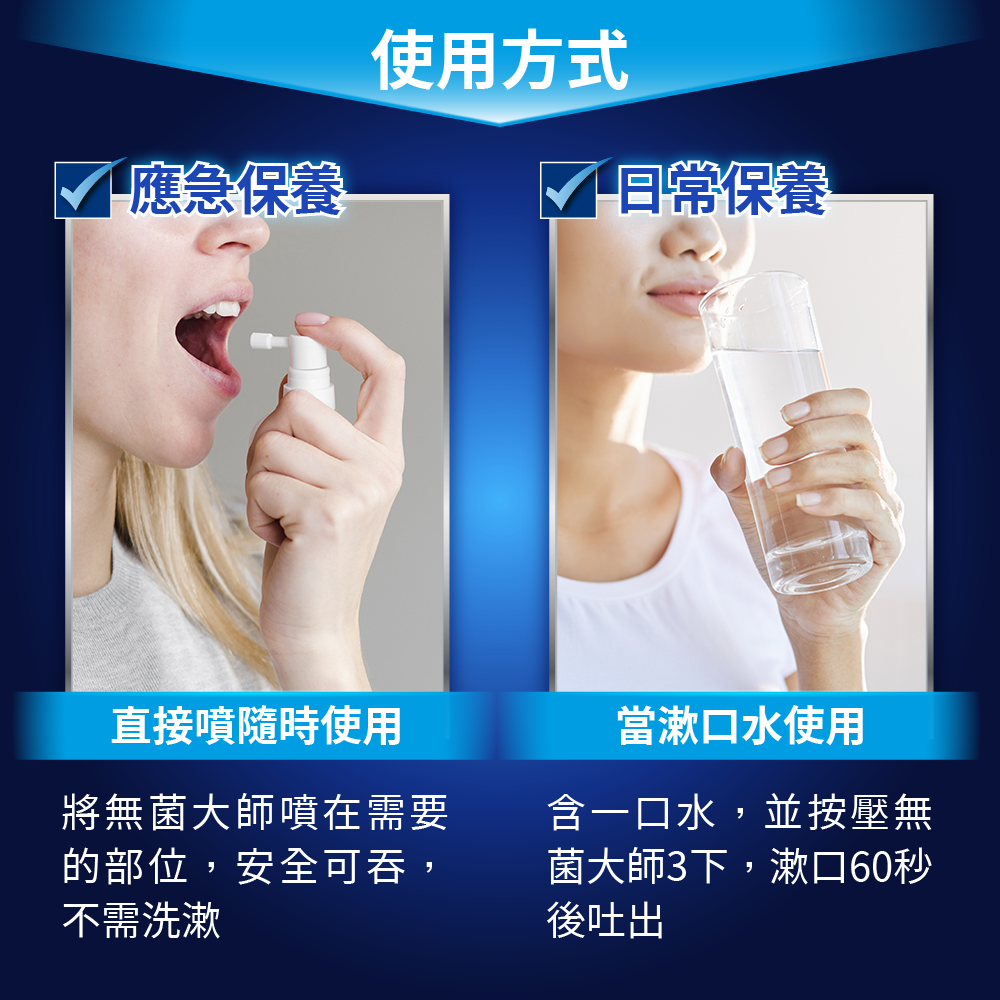 無菌大師 50g/盒⚜️NEW LIFE 口腔防護液 157國專利 UC⁺PLUS® 清新 抗菌 淨化 長效防護2小時-細節圖8