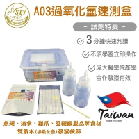 【漢翊STY】A03食安專家過氧化氫殘留快篩盒(雙氧水/食品殺菌漂白劑快篩)