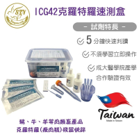 【漢翊STY】ICG42克羅特羅殘留快篩盒(乙型受體素/瘦肉精檢驗)