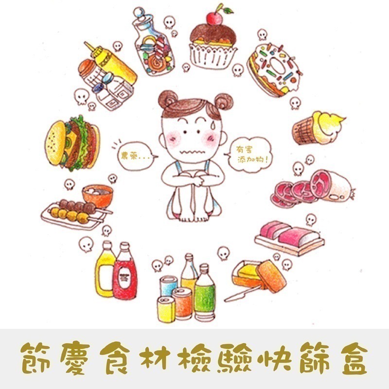 【漢翊STY】GB06中秋烤肉食材檢驗禮盒(蔬果/肉品/海鮮/奶蛋等中秋節禮盒食材檢驗)-細節圖2