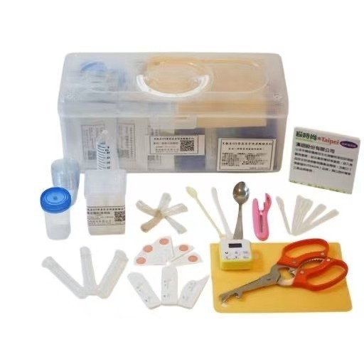 【漢翊STY】Z02飲用水及食品快速檢測箱(學校營養午餐、星級飯店、婚宴、餐廳餐飲業者之食材快篩適用)-規格圖2