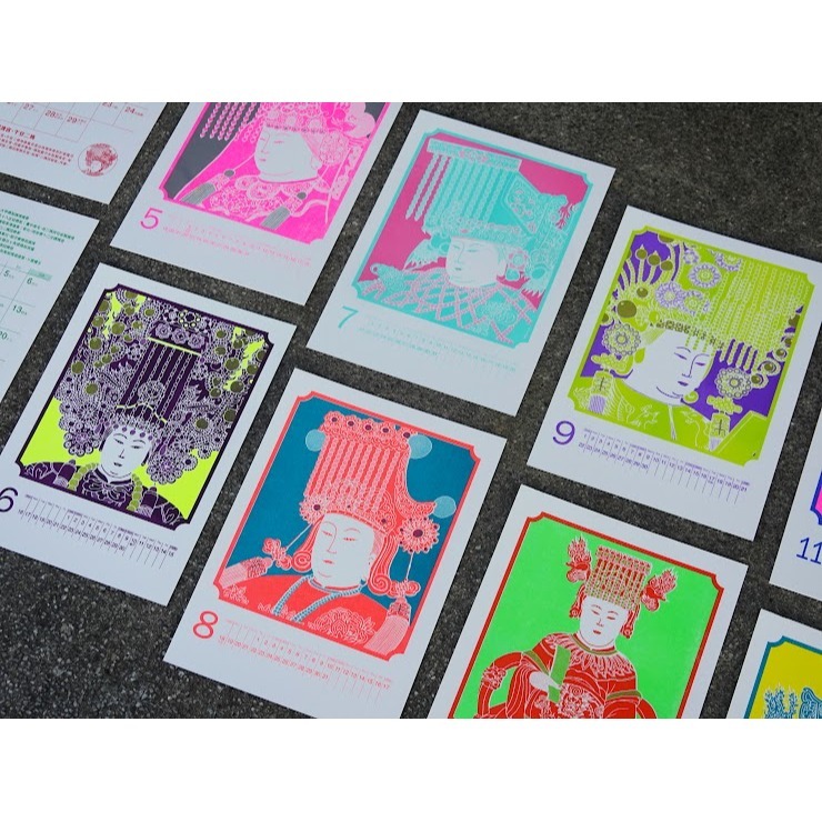 【朱朱藝術創作工作室】2024臺灣媽祖曆-細節圖3