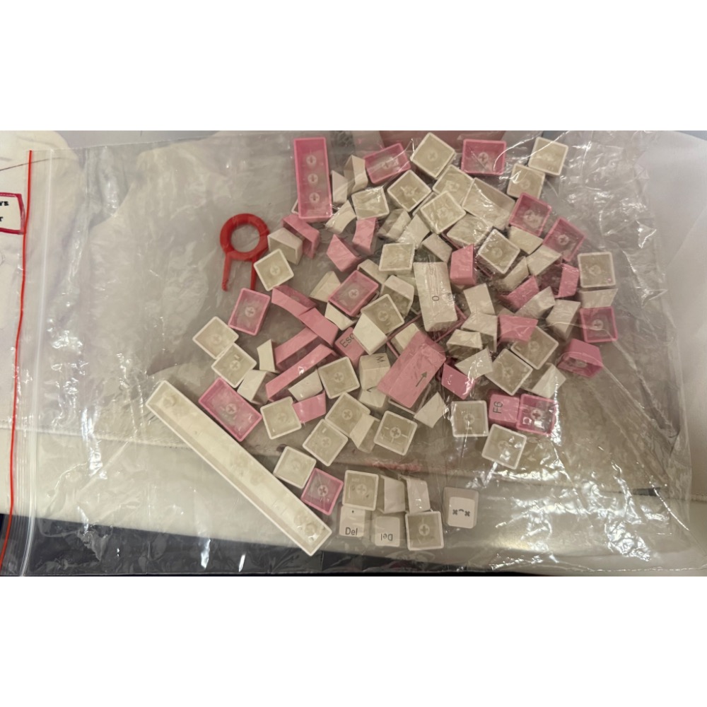 捕獲者 PBT鍵帽 （情人節配色）-細節圖2