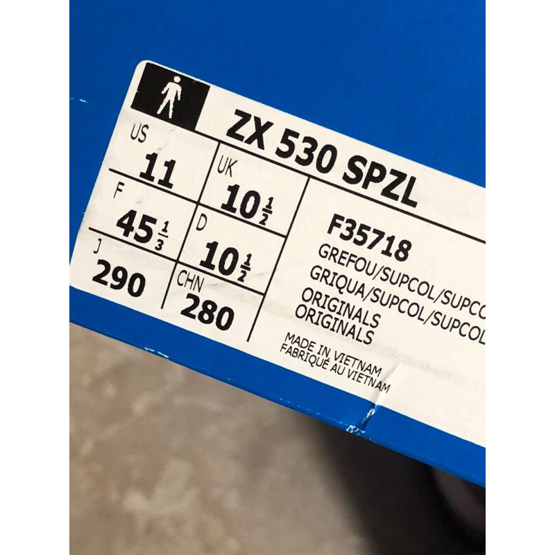 adidas ZX 530 SPZL F35718 us11 uk10.5-細節圖8