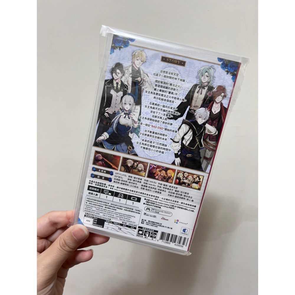 NS Switch 時鐘機關默示錄 乙女遊戲 二手 中文版-細節圖2