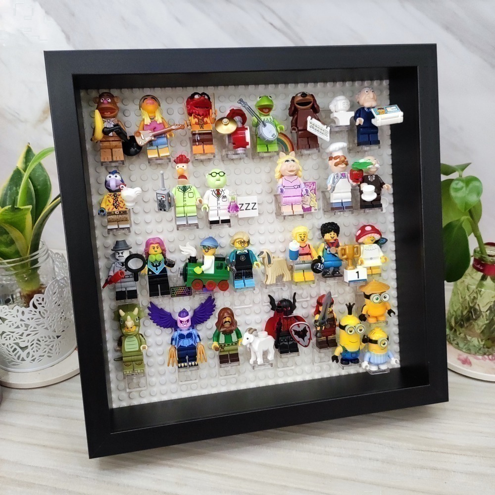 【林口吳凱文】現貨 正版 LEGO 樂高 相框 展示框 展示盒 收納 收納框 收納盒 公仔 人偶 71051 人偶收納-細節圖3