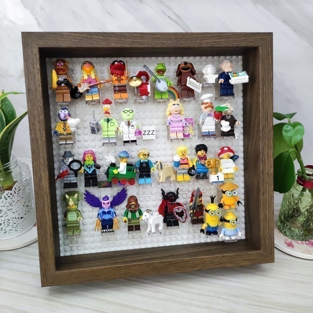 【林口吳凱文】現貨 正版 LEGO 樂高 相框 展示框 展示盒 收納 收納框 收納盒 公仔 人偶 71051 人偶收納-細節圖4