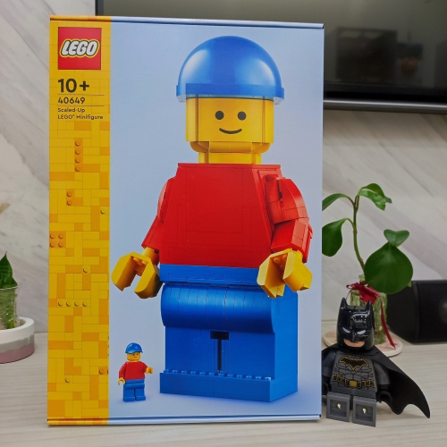 【吳凱文∣林口】 LEGO 40649 樂高 放大版樂高人偶 Minifigures系列 大人偶