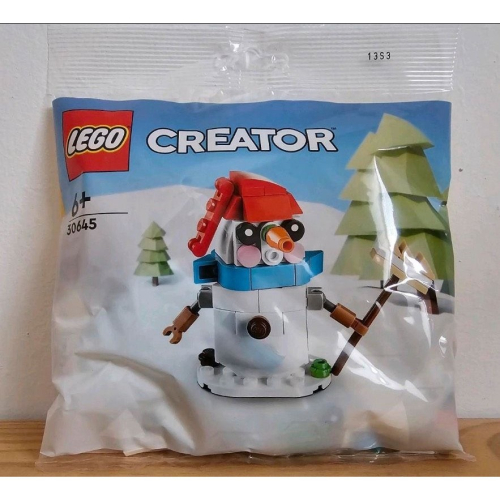 【吳凱文∣林口】 LEGO 30645 雪人 Snowman polybag