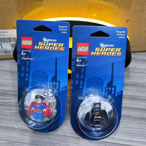 【吳凱文∣林口】全新 LEGO 樂高 蝙蝠俠 超人 磁鐵 冰箱貼 人偶