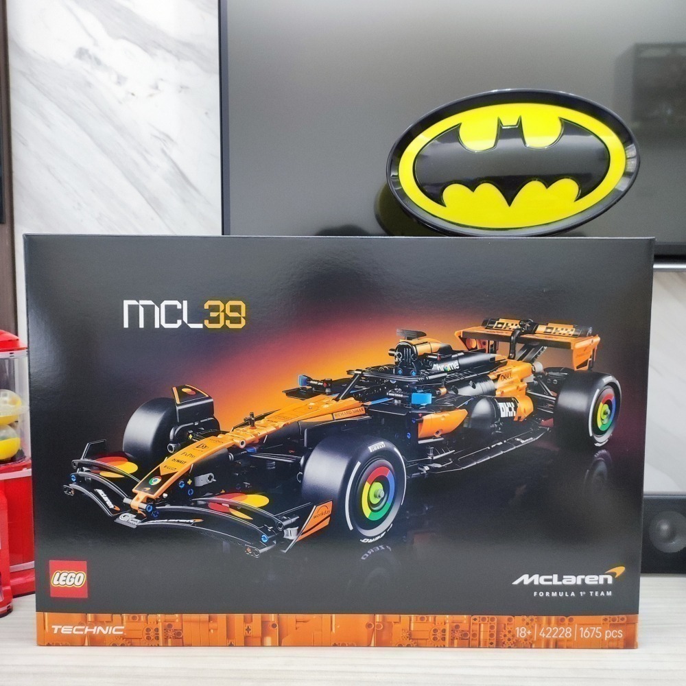 【林口吳凱文∣5200】全新 LEGO 42228 樂高 麥拉倫 McLaren MCL39 F1 賽車
