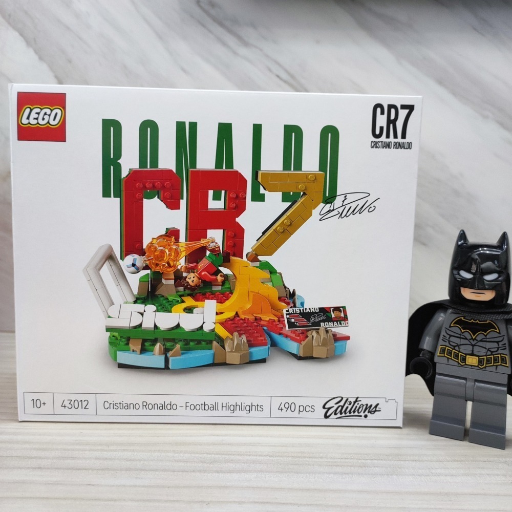 【林口吳凱文∣800】LEGO 樂高 世界盃 43011 梅西 43012 C羅 43013 姆巴佩 43027維尼修斯-細節圖3