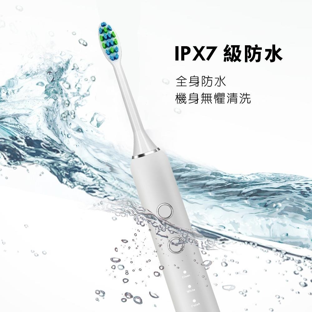 【限時購】DALE 達樂 磁懸浮聲波電動牙刷DL-5201(再送四隻刷頭共八隻)-細節圖4