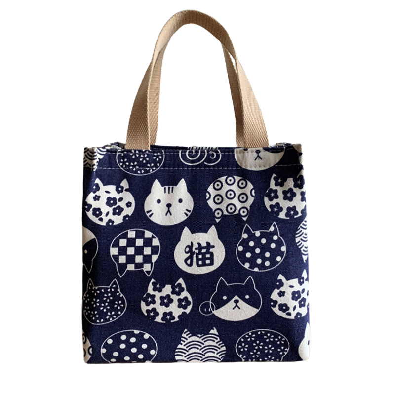 便當袋  飯盒袋子 便當保溫袋 防水防油大容量飯盒袋 飲料提袋 保溫袋-細節圖3