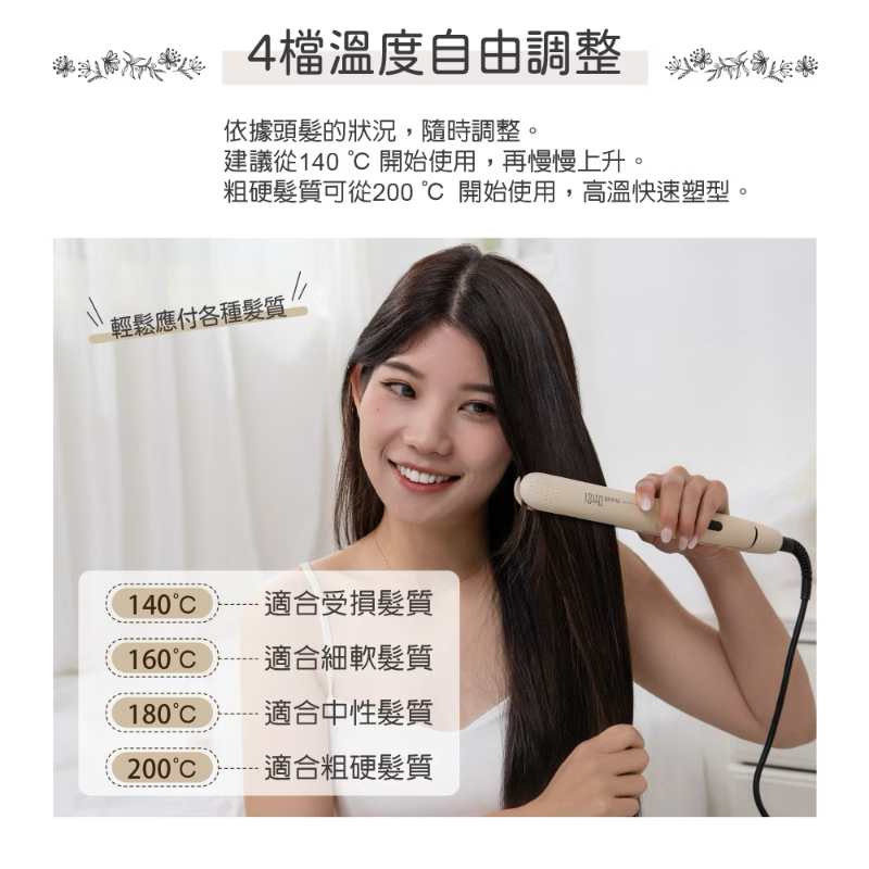 ISITO 負離子陶瓷直髮夾-細節圖6