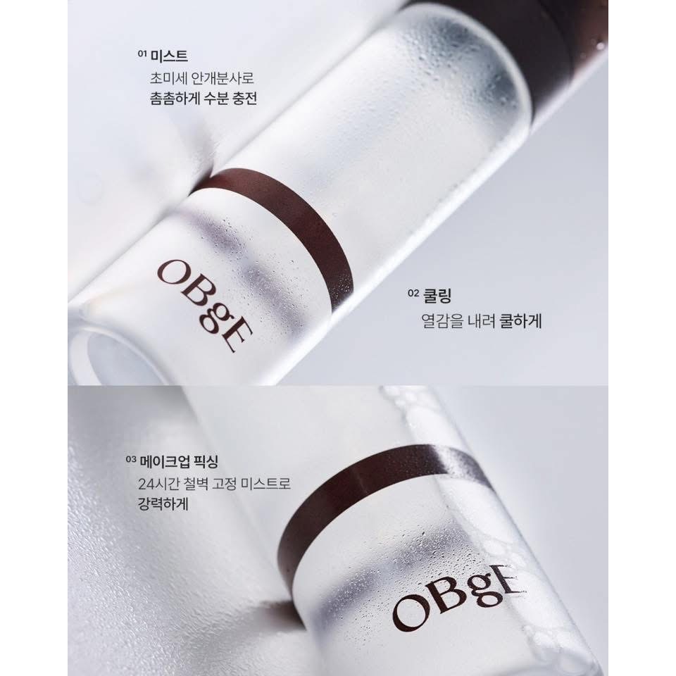 韓國 OBgE 涼感水潤定妝噴霧 100ml ❄️ （預購）-細節圖4