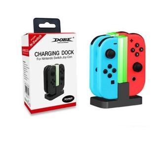 【八米蔚藍電玩】任天堂 NS Switch Oled DOBE joycon pro手把 充電 充電底座 手把充電器-細節圖4