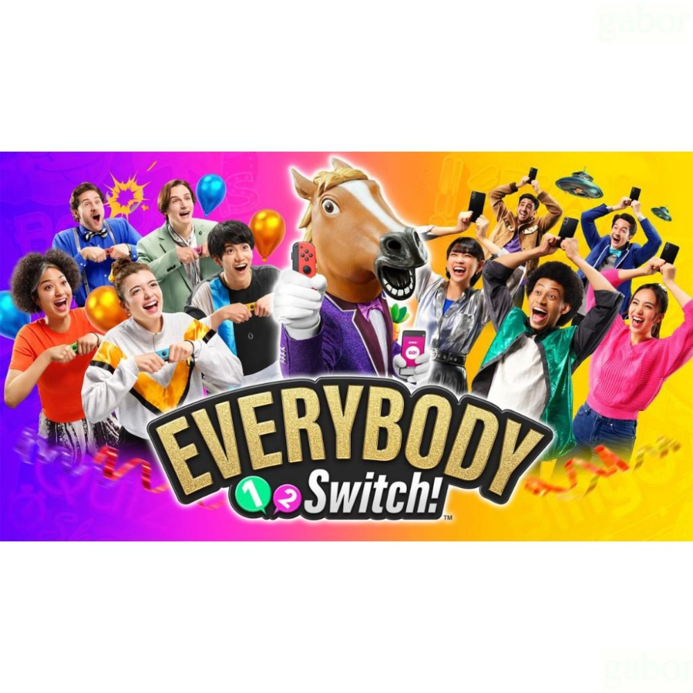 【八米蔚藍】任天堂 NS Everybody 1-2 Switch 12switch 中文版-細節圖2