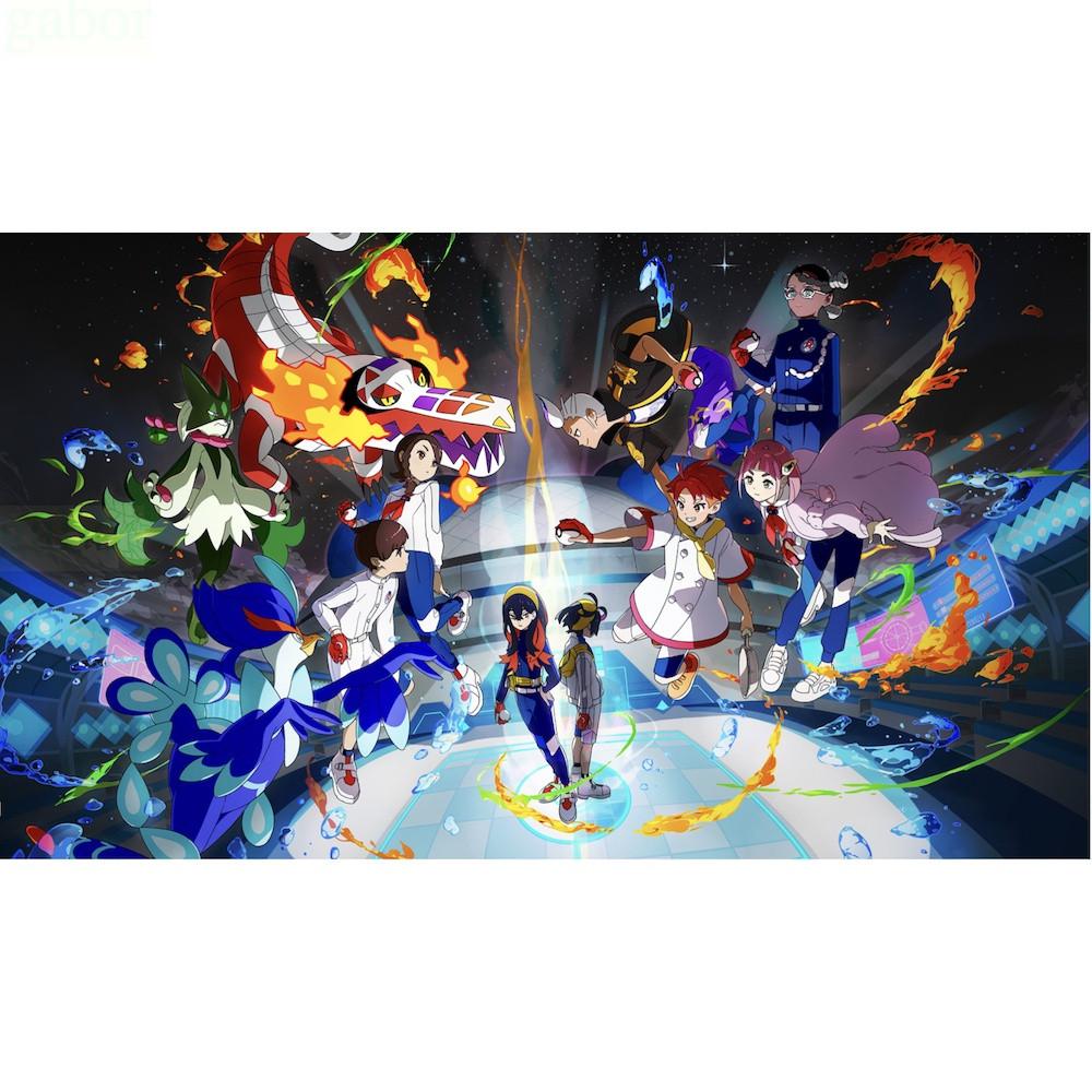 【八米蔚藍】任天堂 NS Switch 寶可夢 朱紫＋零之秘寶 朱 紫 中文版-細節圖3