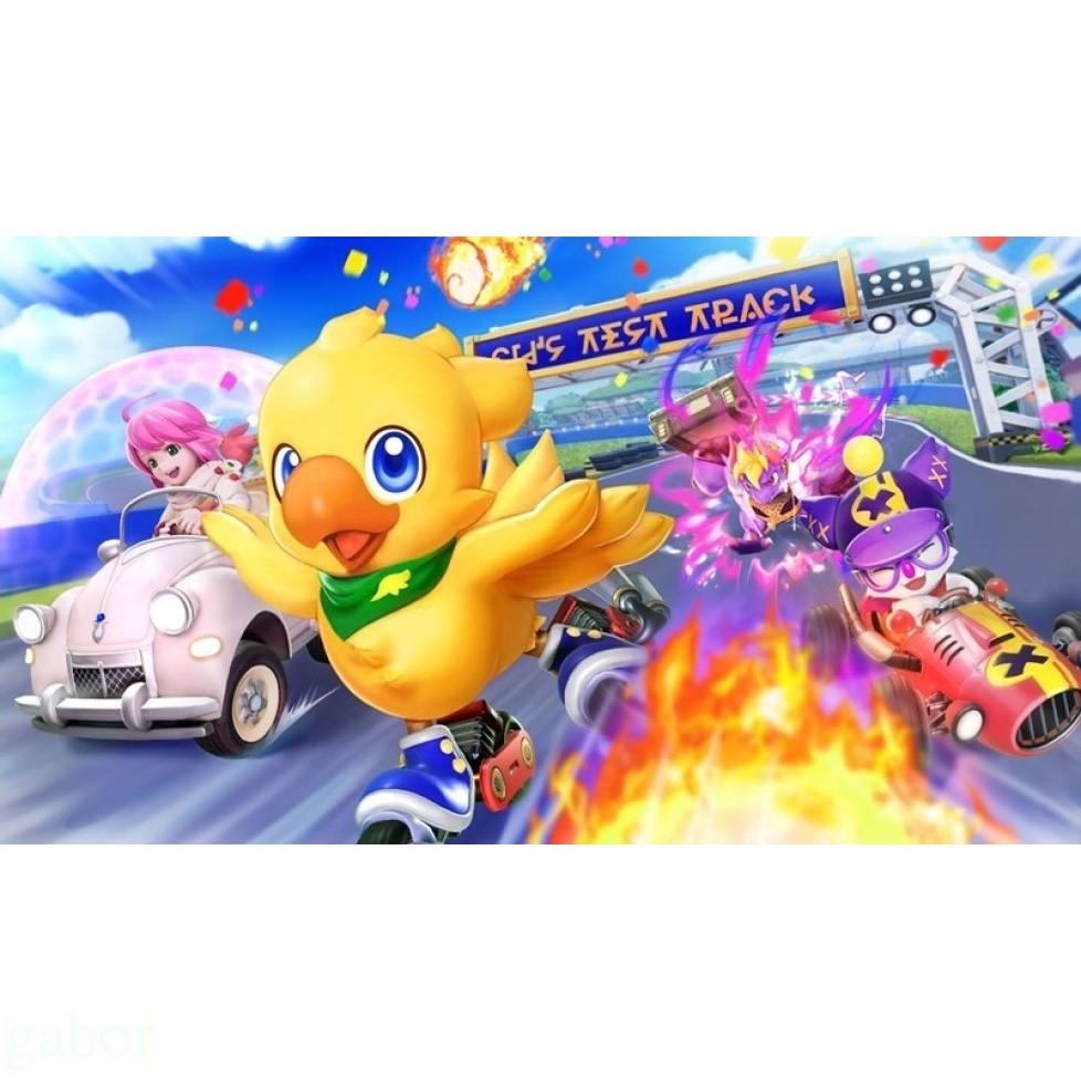 【八米蔚藍】任天堂 NS Switch 陸行鳥 GP 巧可啵 GP 賽車 大賽車 中文版-細節圖5