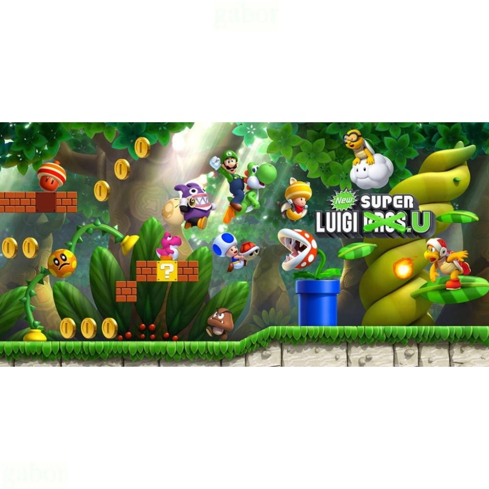 【八米蔚藍】NS Switch 超級瑪利歐兄弟 U 豪華 瑪利歐 中文版-細節圖3