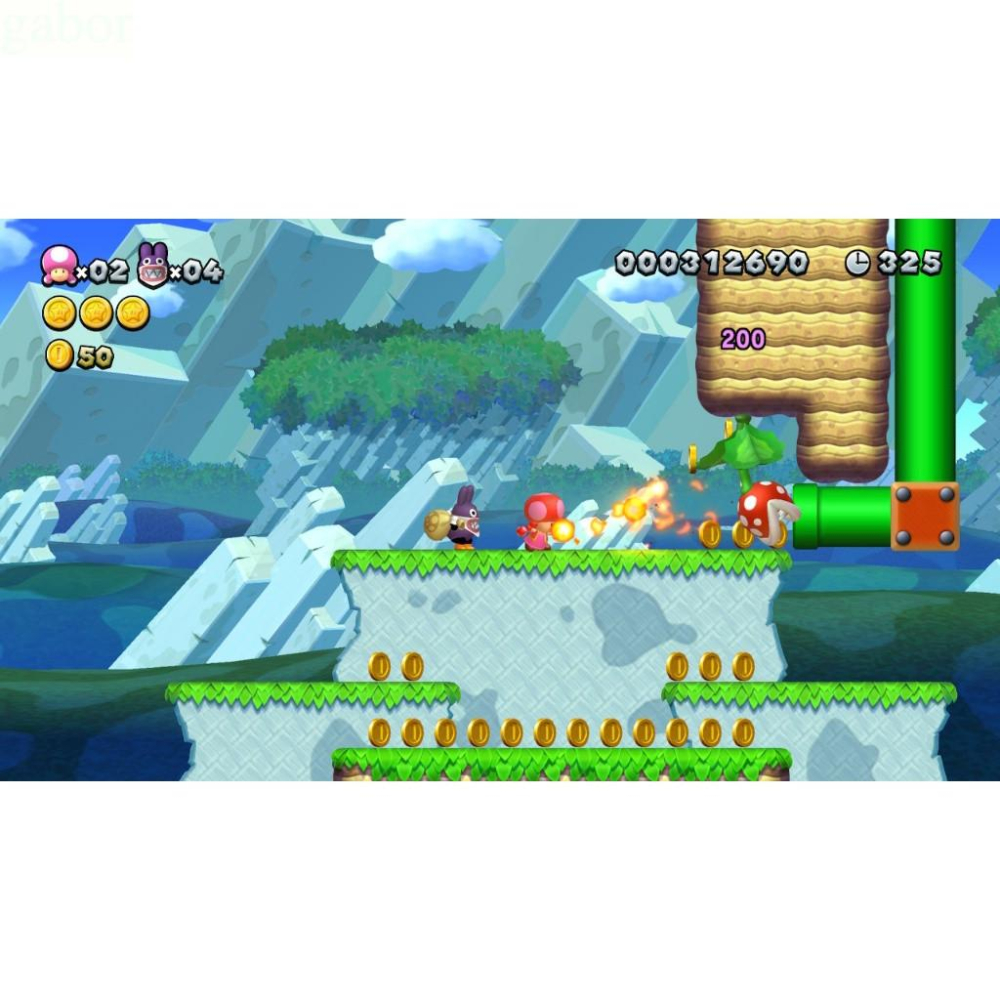 【八米蔚藍】NS Switch 超級瑪利歐兄弟 U 豪華 瑪利歐 中文版-細節圖5