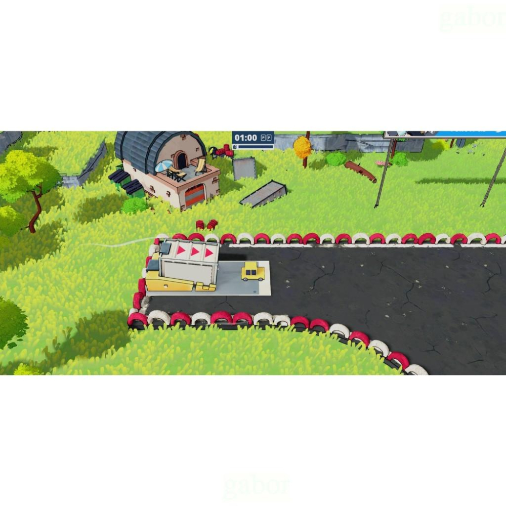 【八米蔚藍】任天堂 NS Switch 狂野泊車 完全 中文版-細節圖2