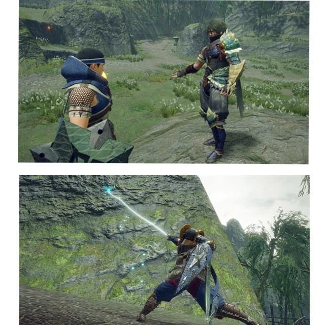 【八米蔚藍】任天堂 NS Switch 魔物獵人 崛起 中文版-細節圖3