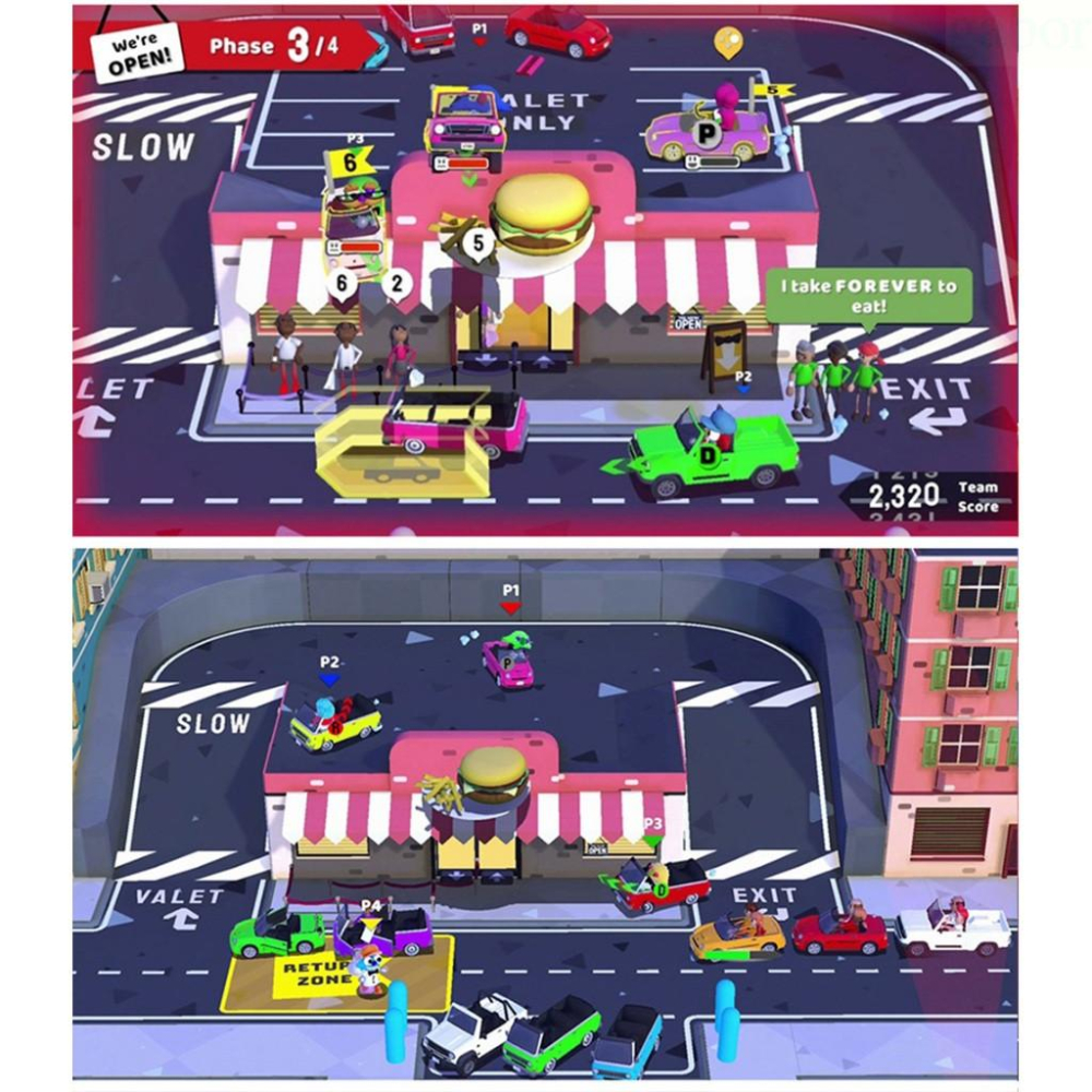 【八米蔚藍】任天堂 NS Switch 胡鬧泊車 中文版-細節圖3