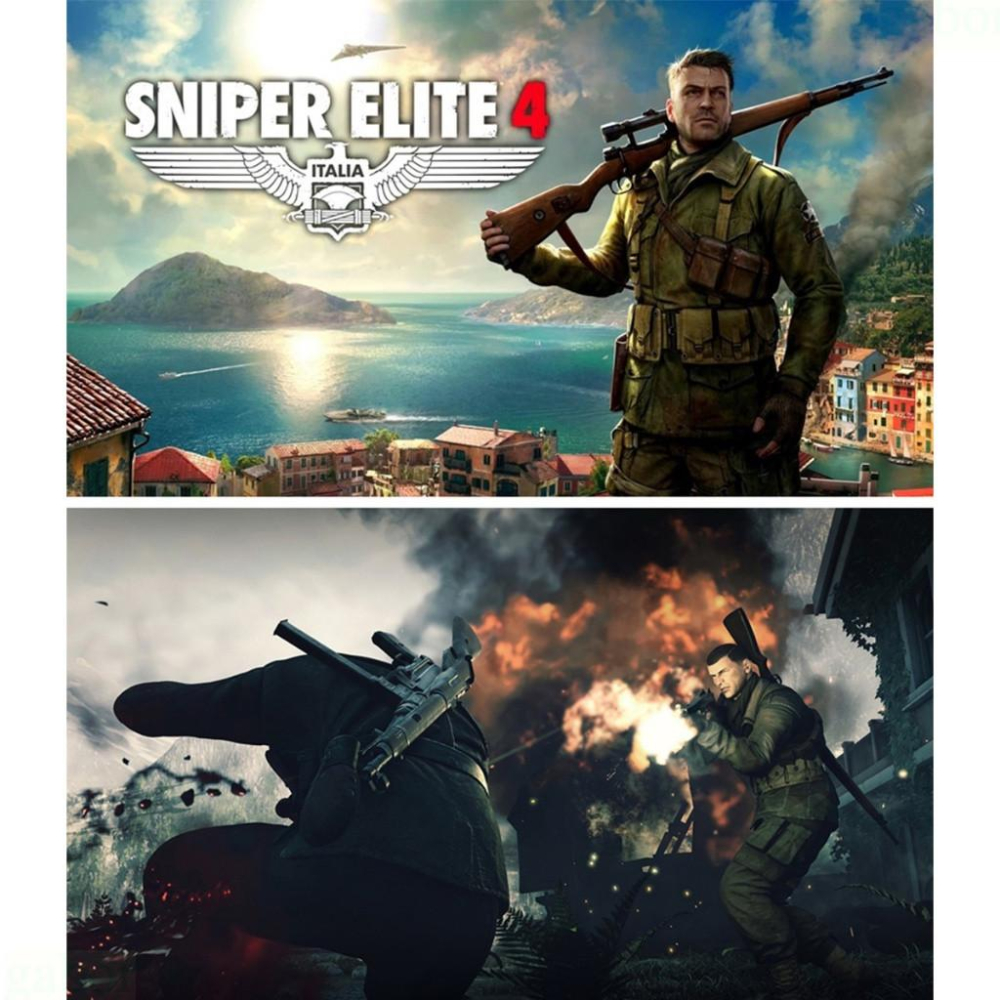 【八米蔚藍】NS Switch 狙擊精英4 狙擊之神 4 中文版-細節圖2