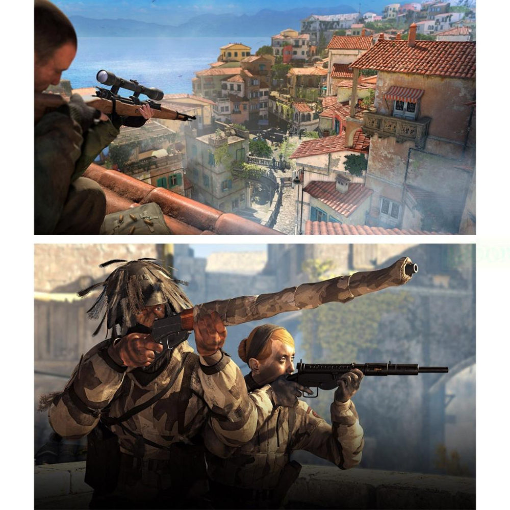 【八米蔚藍】NS Switch 狙擊精英4 狙擊之神 4 中文版-細節圖3