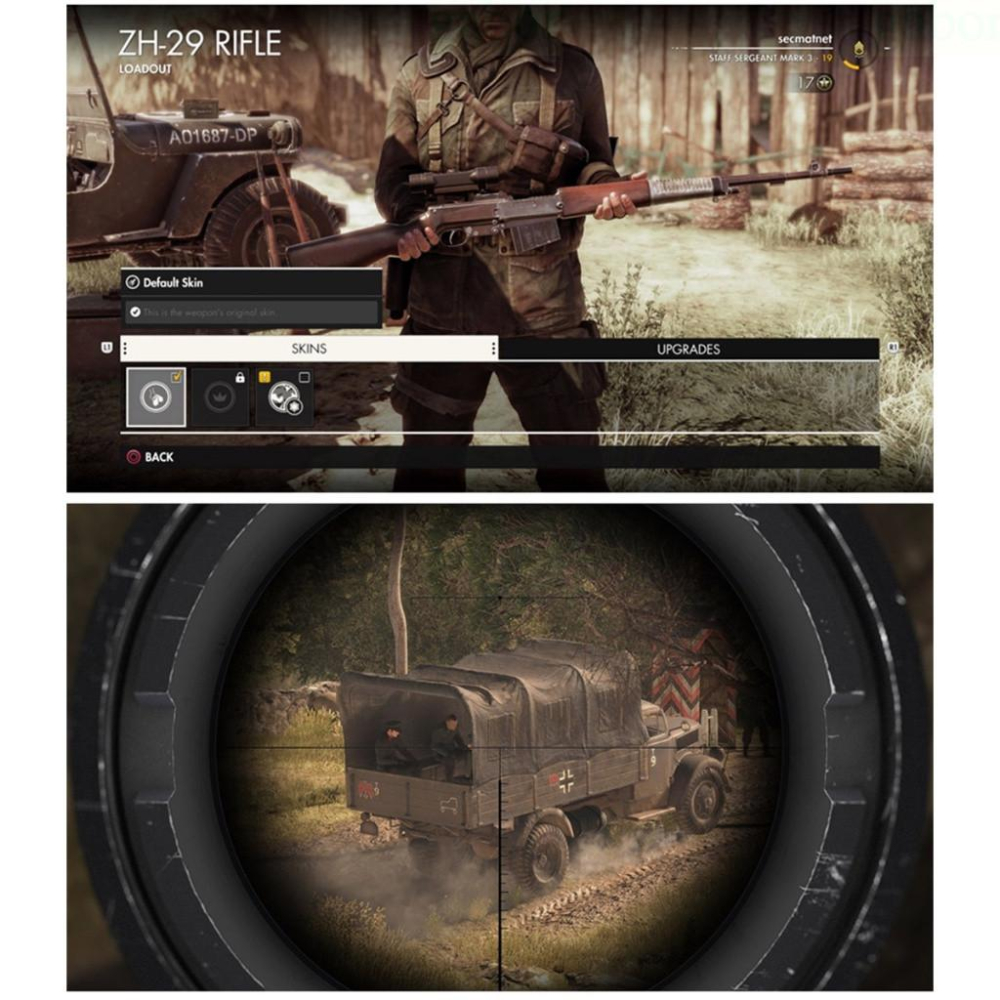 【八米蔚藍】NS Switch 狙擊精英4 狙擊之神 4 中文版-細節圖5