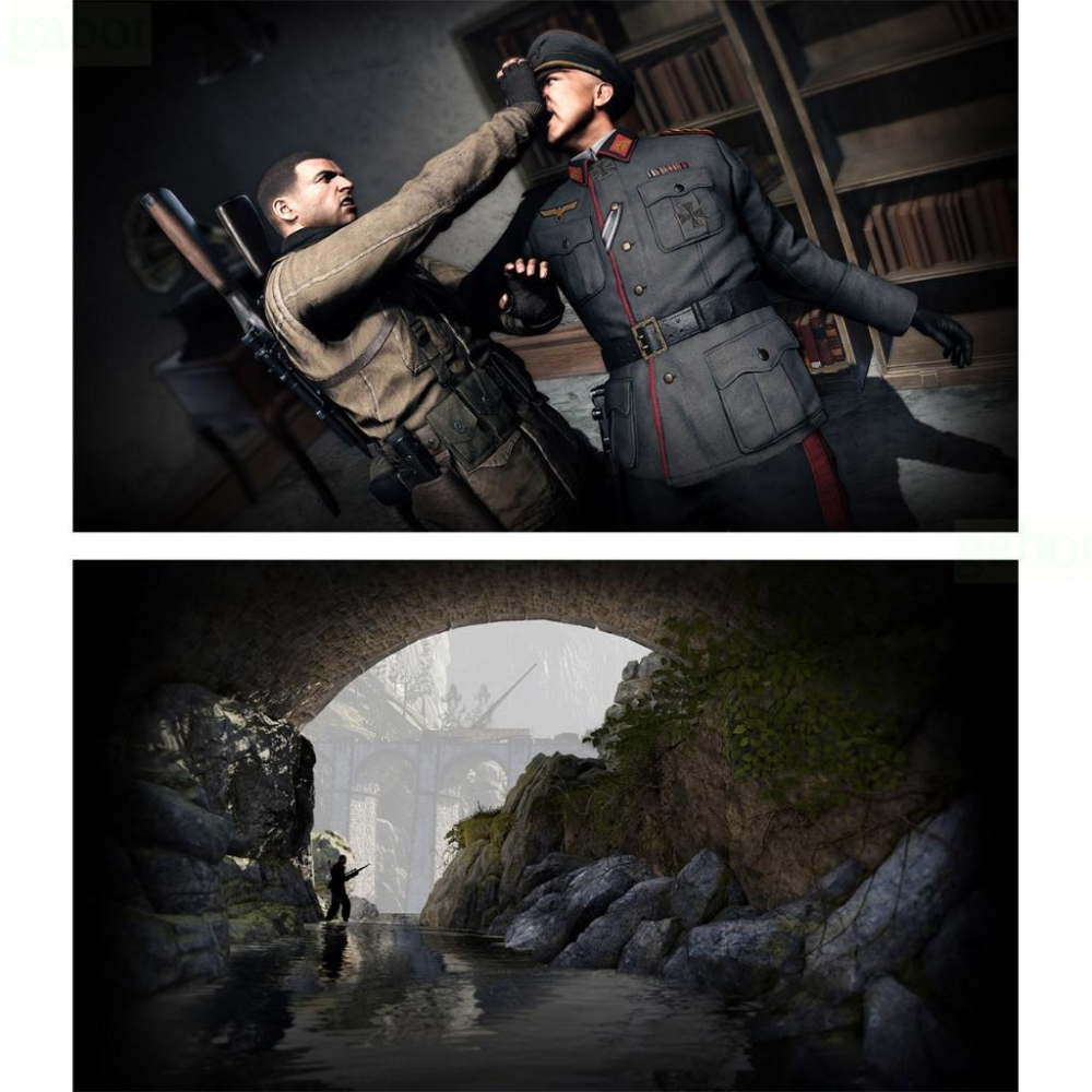 【八米蔚藍】NS Switch 狙擊精英4 狙擊之神 4 中文版-細節圖6