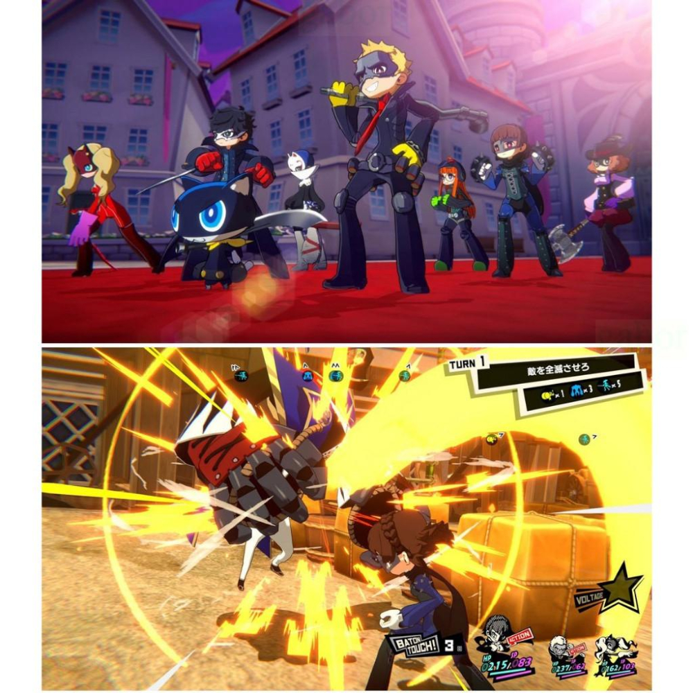 【八米蔚藍】任天堂 NS Switch 女神異聞錄 5 戰略版 P5T 中文版-細節圖2