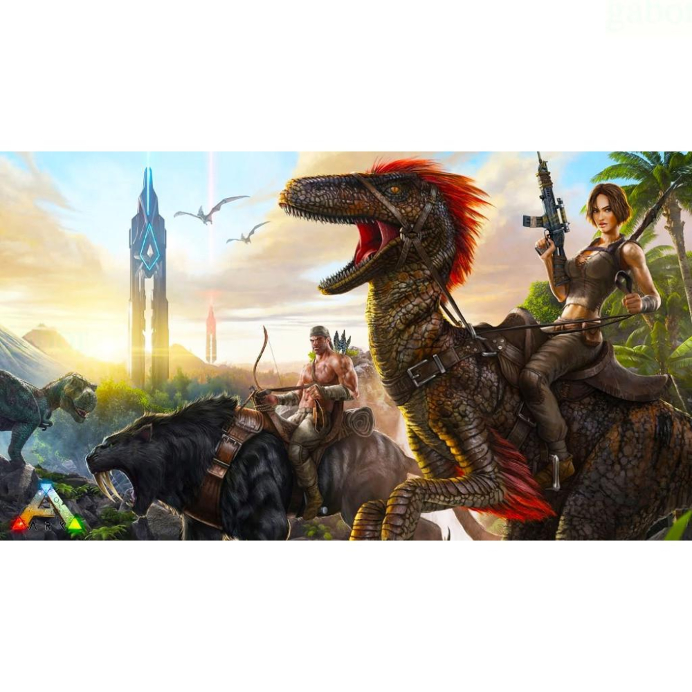 【八米蔚藍】NS Switch 方舟 生存進化 ARK Survival Evolved 中文版-細節圖3