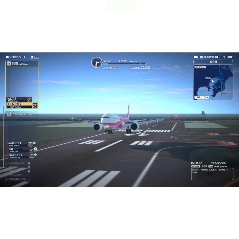 【八米蔚藍】NS Switch 航空管制官 機場英雄 羽田 英日文版-細節圖4