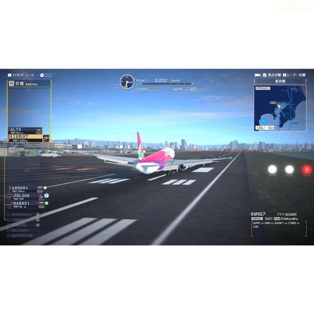 【八米蔚藍】NS Switch 航空管制官 機場英雄 羽田 英日文版-細節圖5