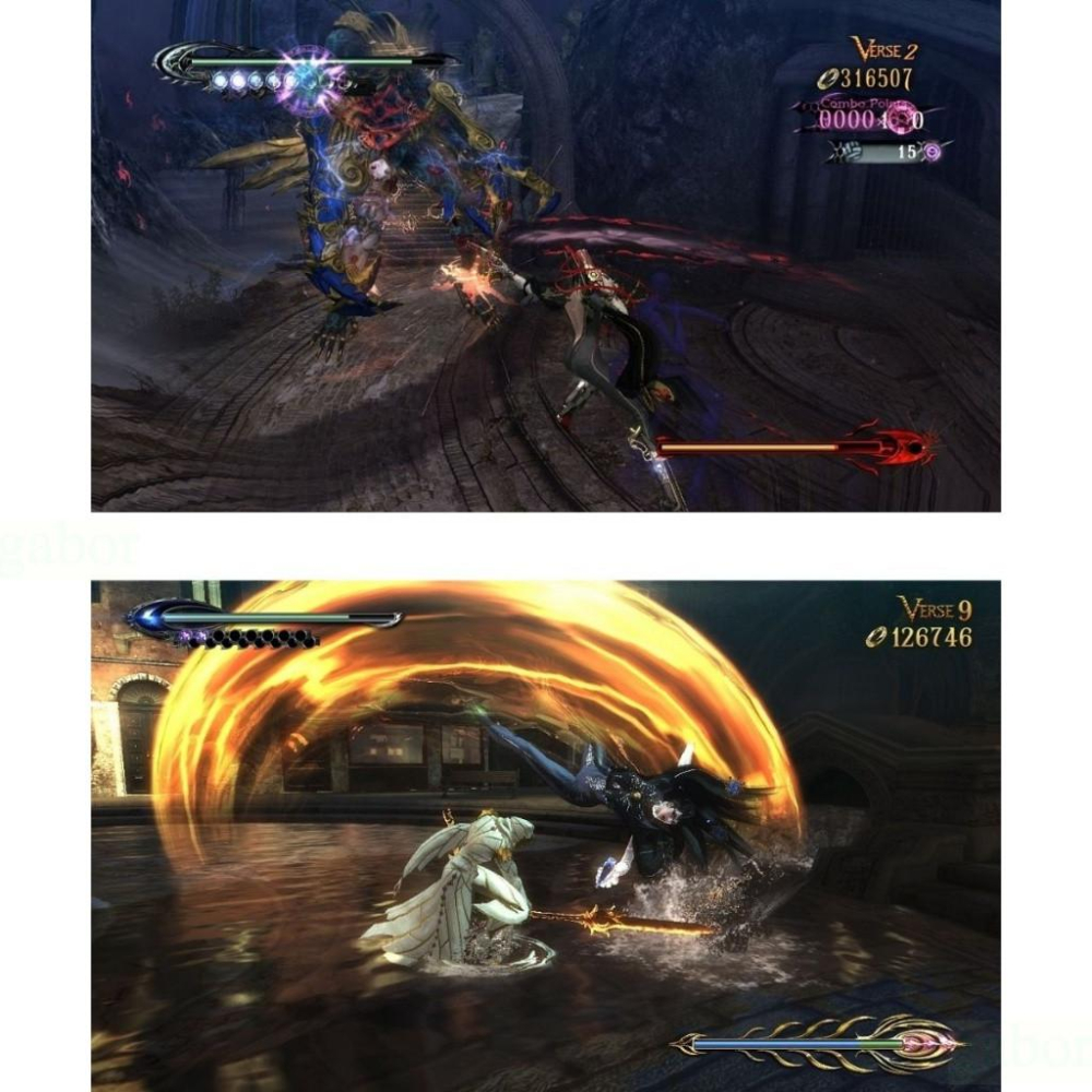 【八米蔚藍】NS Switch 魔兵驚天錄 1+2 Bayonetta 1+2 蓓優妮塔 中文版-細節圖3